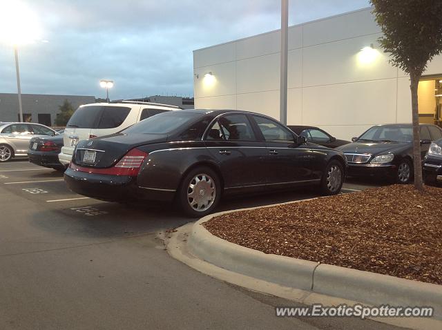 Mercedes Maybach spotted in Charlotte, North Carolina