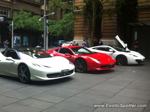 Ferrari 458 Italia spotted in Sydney, Australia