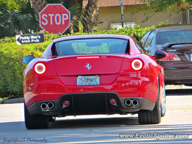 Ferrari 599GTB spotted in Palm Beach, Florida