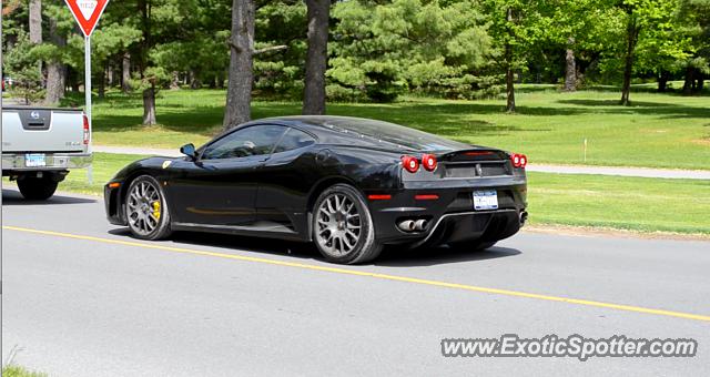 Ferrari F430 spotted in Saratoga, New York