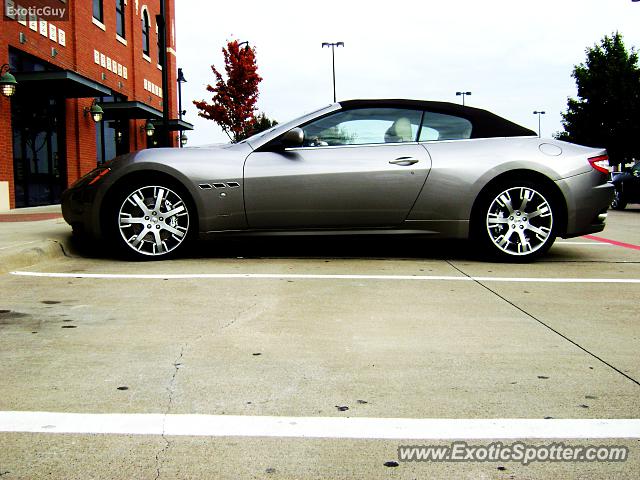 Maserati GranCabrio spotted in Arlington, Texas