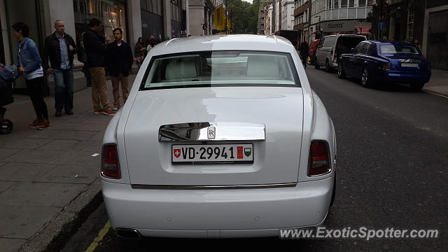 Rolls Royce Phantom spotted in London, United Kingdom