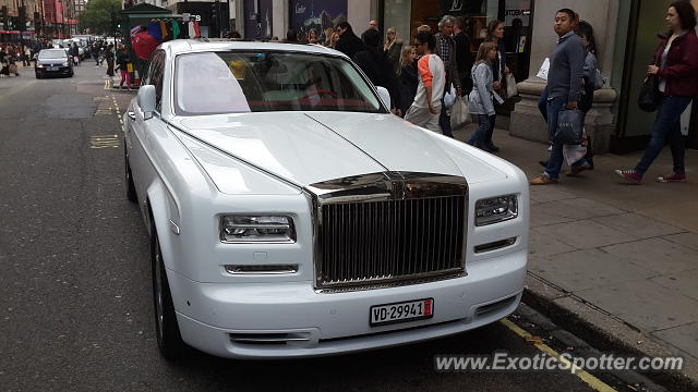 Rolls Royce Phantom spotted in London, United Kingdom