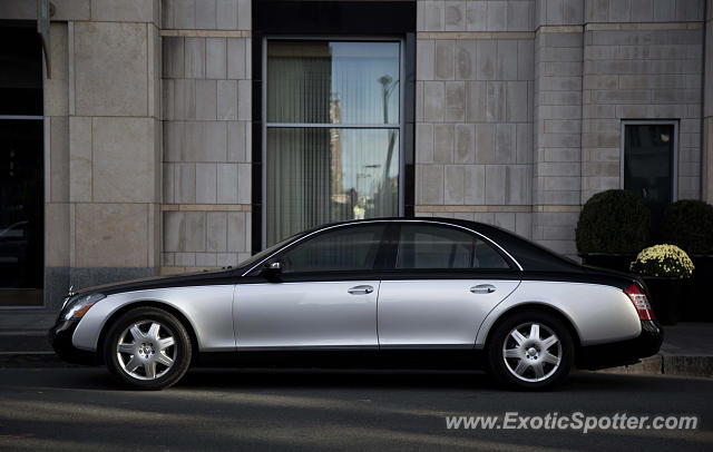 Mercedes Maybach spotted in Boston, United States