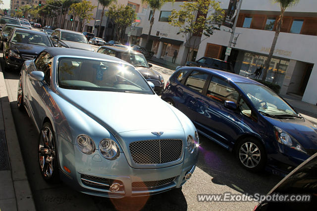 Bentley Continental spotted in Beverly Hills, California