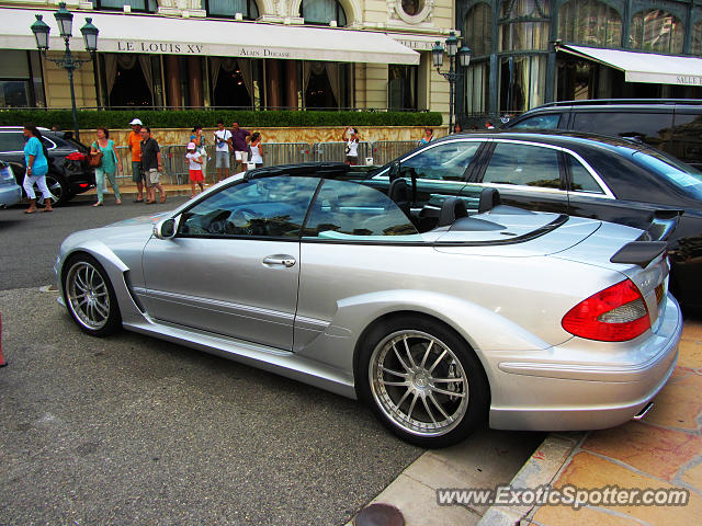 Mercedes C63 AMG Black Series spotted in Monte Carlo, Monaco