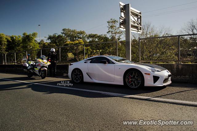 Lexus LFA spotted in Brisbane, Australia