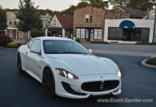 Maserati GranTurismo spotted in Cincinnati, Ohio