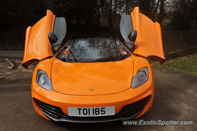 Mclaren MP4-12C spotted in Milton keynes, United Kingdom