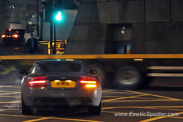 Aston Martin DB9 spotted in London, United Kingdom