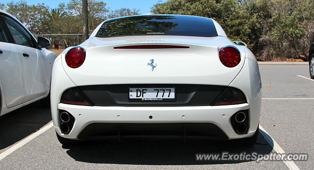 Ferrari California spotted in Perth, Australia