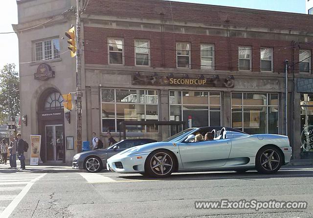 Ferrari 360 Modena spotted in Toronto, Canada