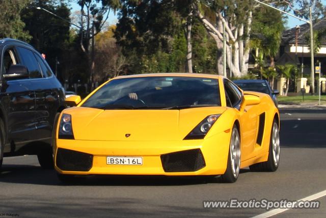 Lamborghini Gallardo spotted in Sydney, Australia