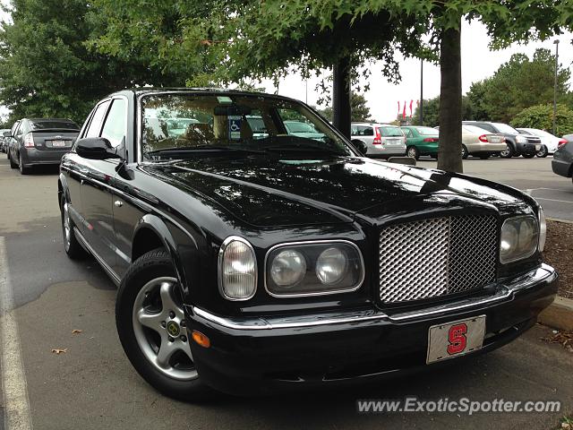 Bentley Arnage spotted in Raleigh, North Carolina