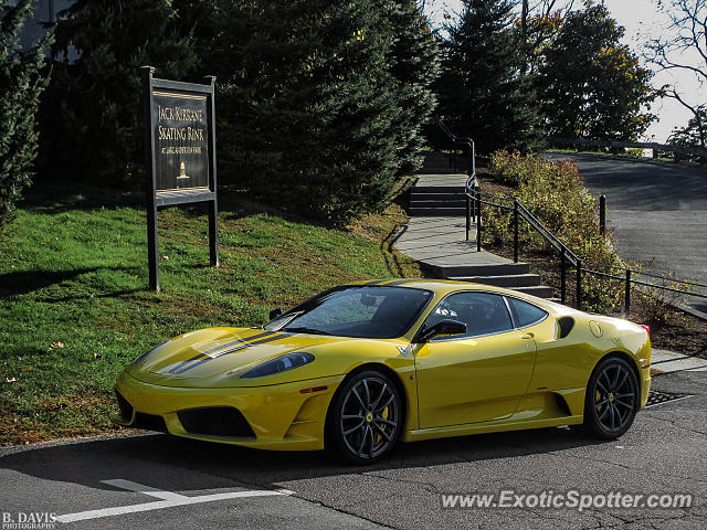 Ferrari F430 spotted in Brookline, Massachusetts