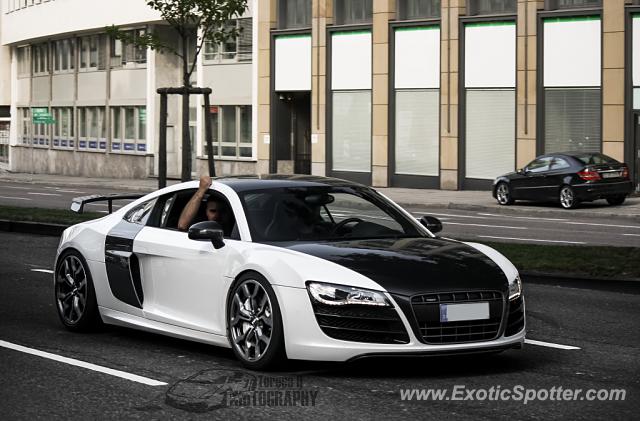 Audi R8 spotted in Stuttgart, Germany