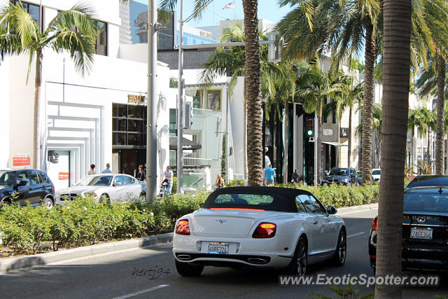 Bentley Continental spotted in Beverly Hills, California