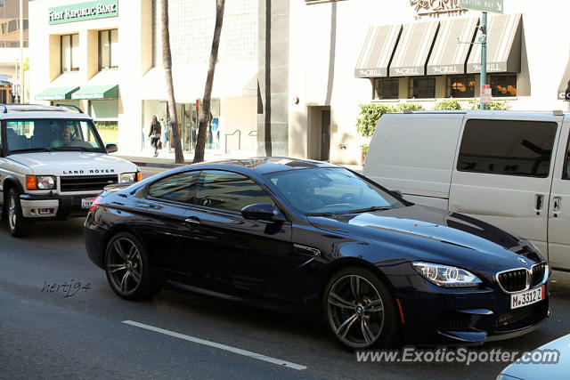 BMW M6 spotted in Beverly Hills, California