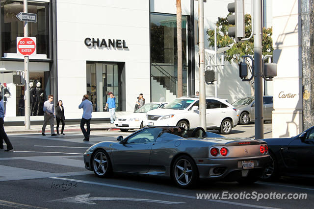 Ferrari 360 Modena spotted in Beverly Hills, California