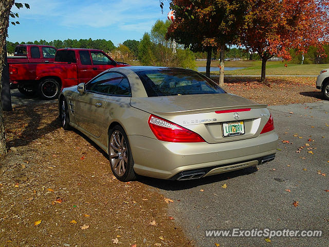 Mercedes SL 65 AMG spotted in Savannah, Georgia