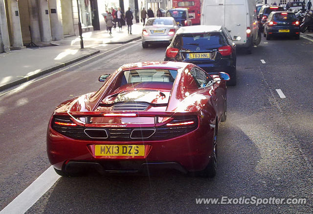 Mclaren MP4-12C spotted in London, United Kingdom