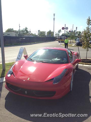 Ferrari 458 Italia spotted in Austin, Texas