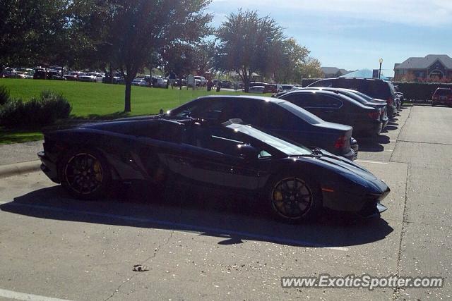 Lamborghini Aventador spotted in Dallas, Texas