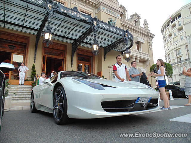 Ferrari 458 Italia spotted in Monaco, Monaco