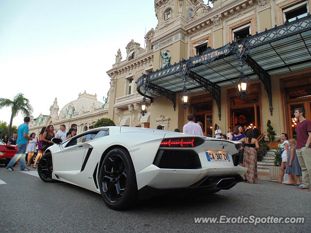 Lamborghini Aventador spotted in Monaco, Monaco