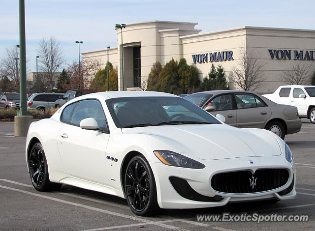 Maserati GranTurismo spotted in Columbus, Ohio