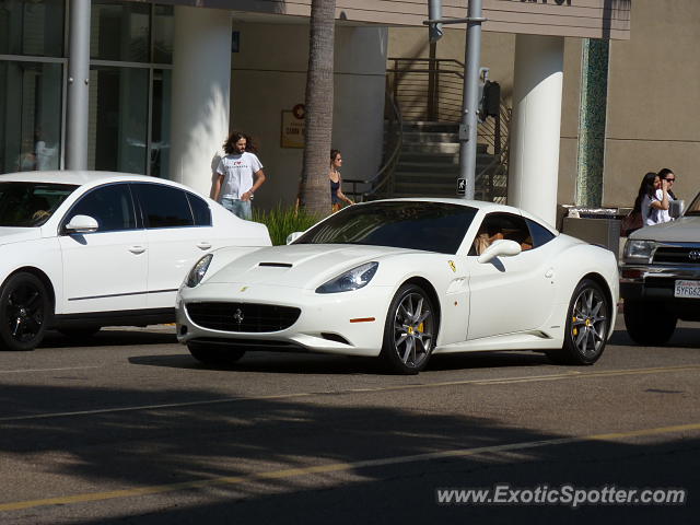 Ferrari California spotted in Beverley Hills, California