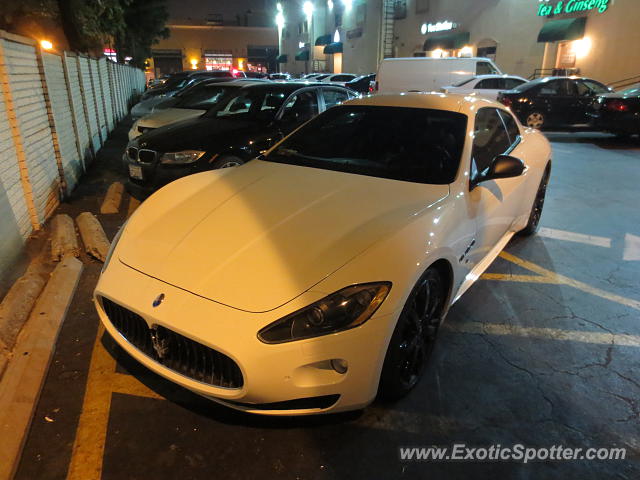 Maserati GranTurismo spotted in San Gabriel, California