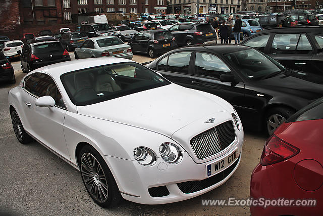 Bentley Continental spotted in Leeds, United Kingdom