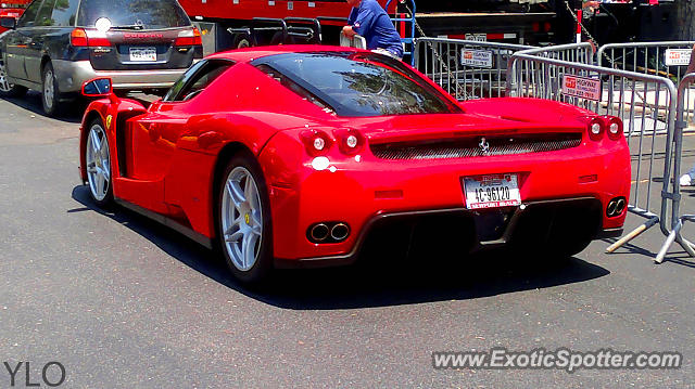 Ferrari Enzo spotted in Littleton, Colorado