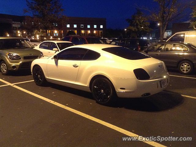 Bentley Continental spotted in Charlotte, North Carolina