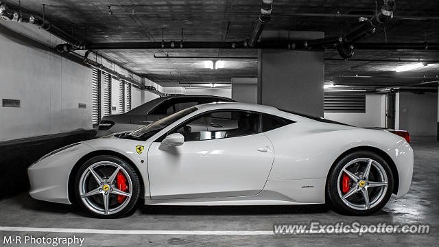 Ferrari 458 Italia spotted in Sandton, South Africa