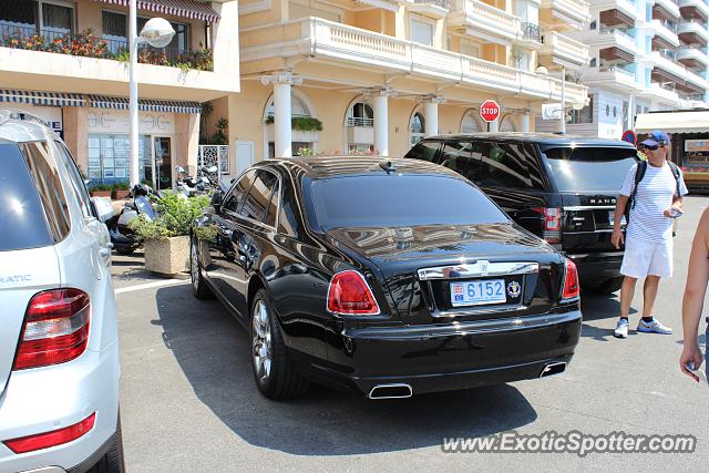 Rolls Royce Ghost spotted in Monte Carlo, Monaco