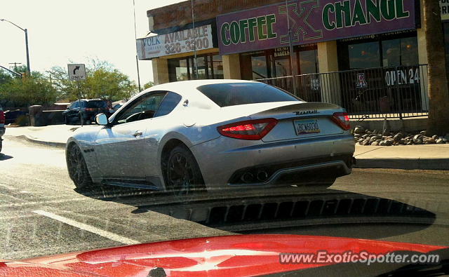 Maserati GranTurismo spotted in Tucson, Arizona