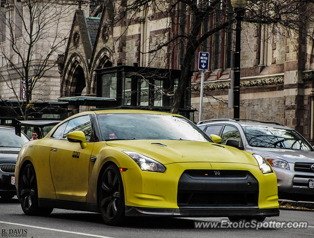 Nissan GT-R spotted in Boston, Massachusetts