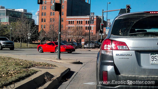 Ferrari 458 Italia spotted in Denver, Colorado