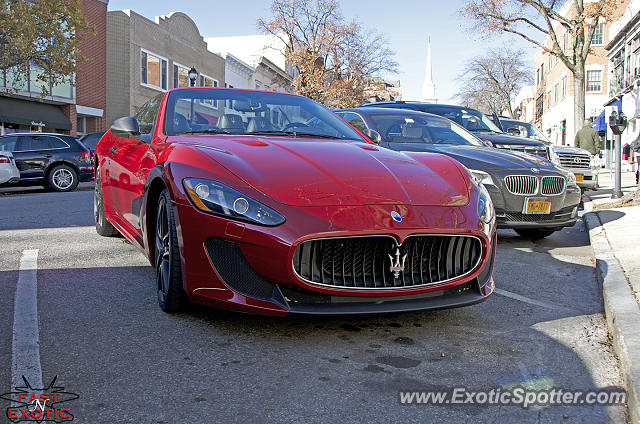 Maserati GranTurismo spotted in Greenwich, Connecticut