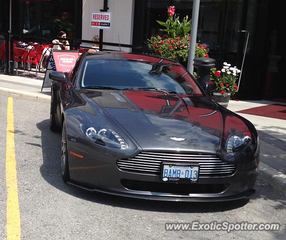 Aston Martin Vantage spotted in Toronto, Canada