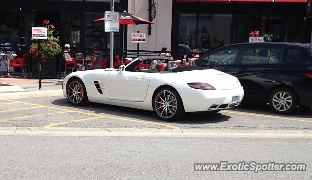 Mercedes SLS AMG spotted in Toronto, Canada