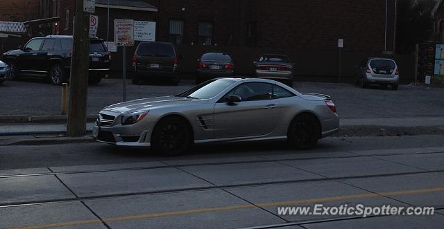 Mercedes SL 65 AMG spotted in Toronto, Canada