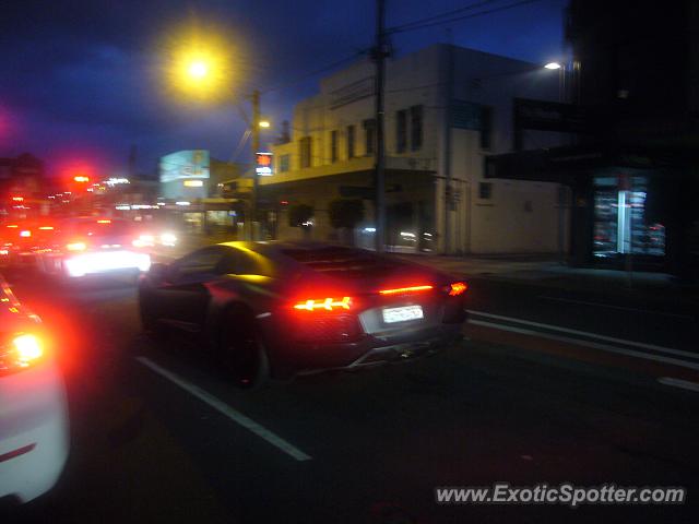 Lamborghini Aventador spotted in Sydney, Australia