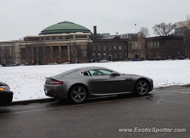 Aston Martin Vantage spotted in Toronto, Canada