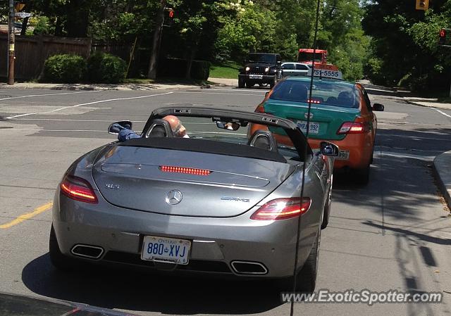 Mercedes SLS AMG spotted in Toronto, Canada