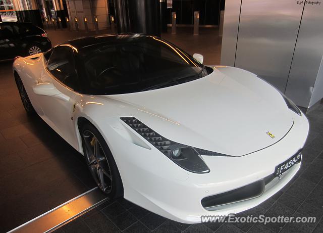 Ferrari 458 Italia spotted in Sydney, Australia