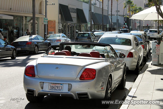 Bentley Continental spotted in Beverly Hills, California