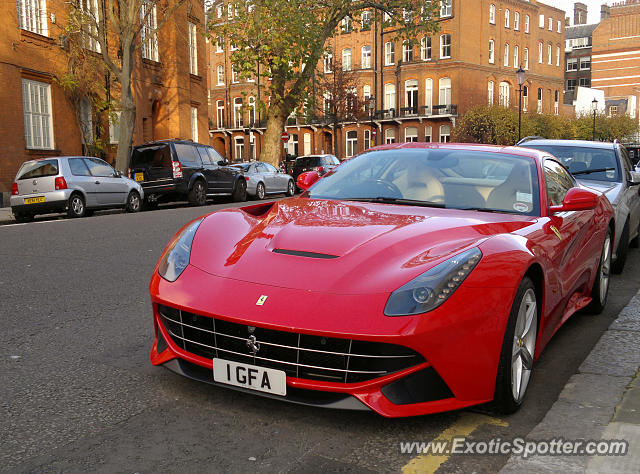 Ferrari F12 spotted in London, United Kingdom